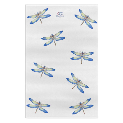 Blue Dragonfly Kitchen Towel