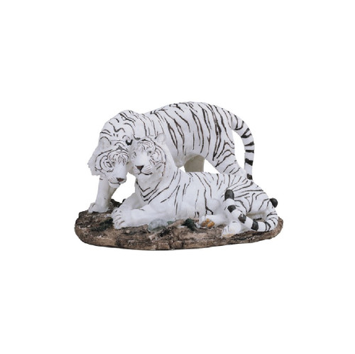 White Tiger Couple Figurine