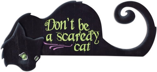 Don't Be A Scaredy Cat - Black Cat Halloween Table Décor