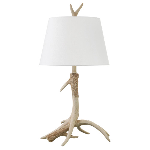 Rustic Antler Table Lamp