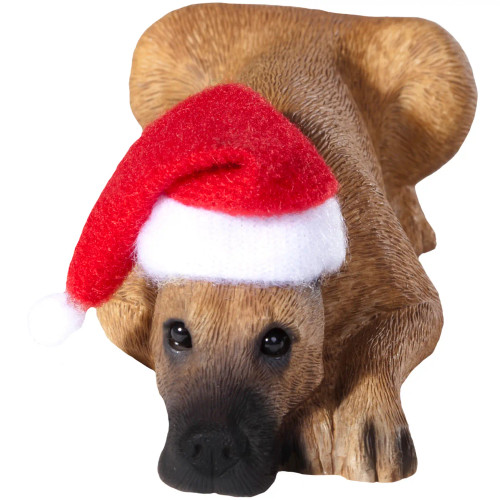 Santa Great Dane Figurine