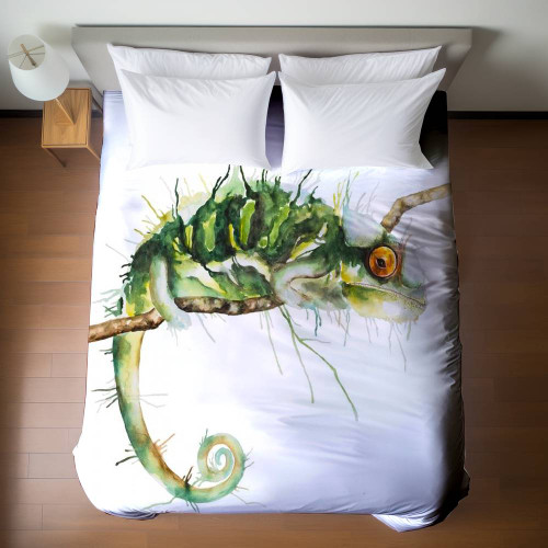 Chameleon Duvet Cover - Queen