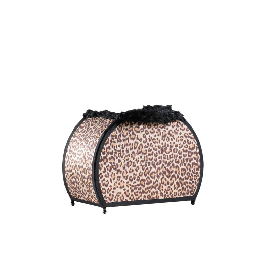 Glam Leopard Print Table Lamp