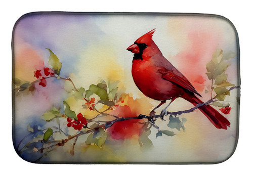 Cardinal Dish Mat