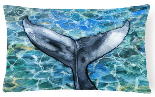 Whale Throw Pillow