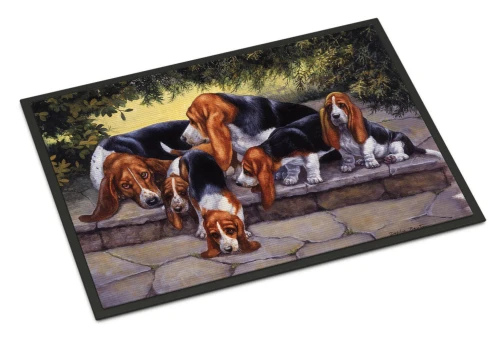 Basset Hound Door Mat