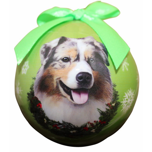 Australian Shepherd Christmas Ball Ornament