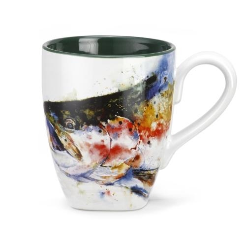 Watercolor Trout Mug