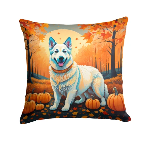 German Shepherd Dog Fall Throw Pillow
