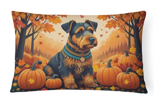 Airedale Terrier Dog Outdoor Pillow