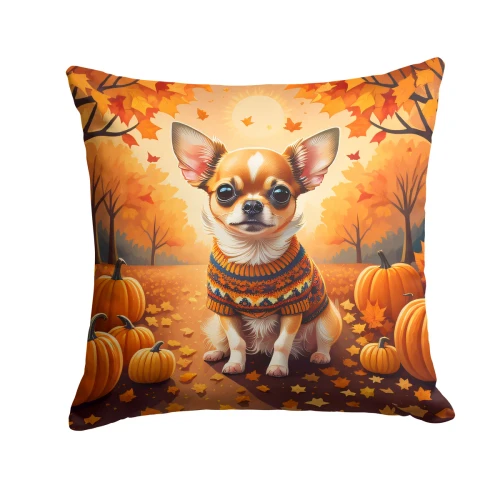 Chihuahua Dog Fall Pillow