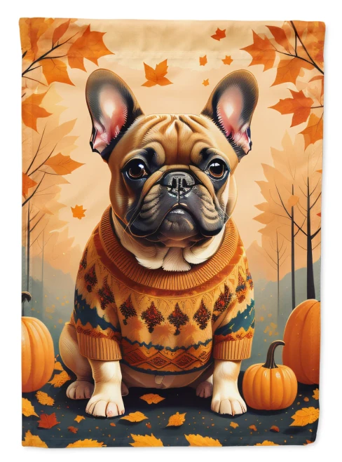 French Bulldog Fall Flag