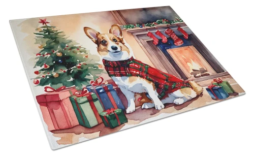 Corgi Christmas Cutting Board