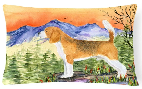 Beagle Throw Pillow