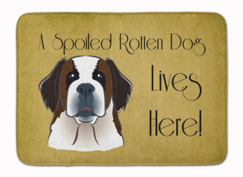 Saint Bernard Dog Rug