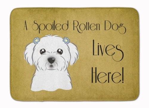 Maltese Dog Rug