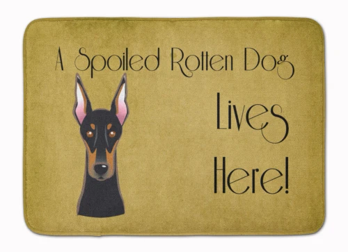 Doberman Dog Area Rug