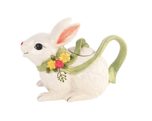 Spring Rabbit Shaped Teapot