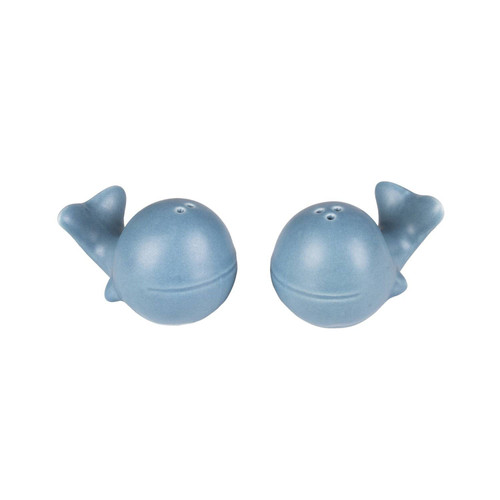Blue Whale Salt & Pepper Shakers