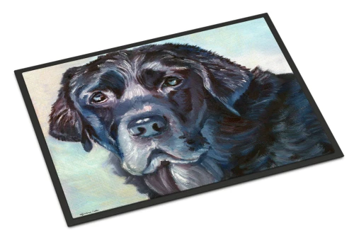 Black Labrador Doormat