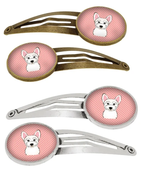 Westie Hair Clips