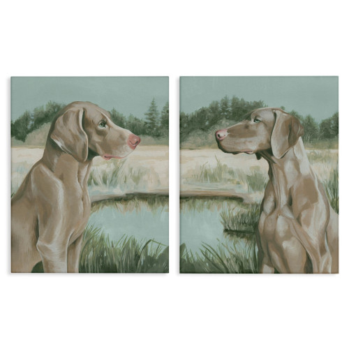 Weimaraner Canvas Art