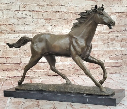 Bronze Running Horse Sculpture - Milo Sculpture