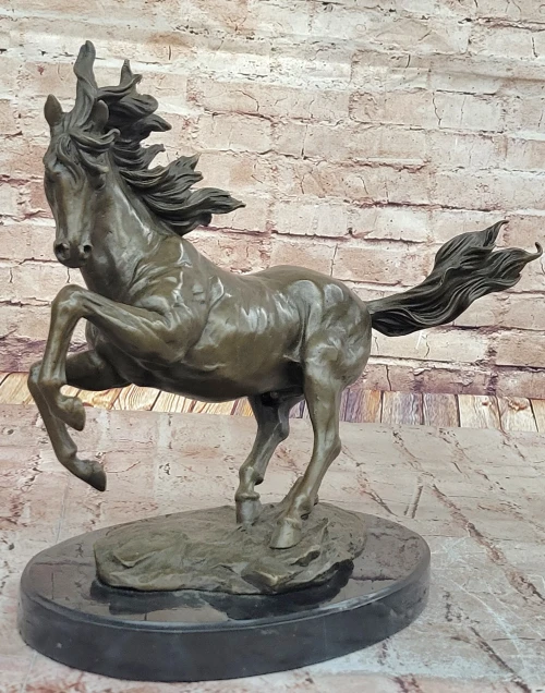 Bronze Rearing Horse Sculpture - Milo Sculpture