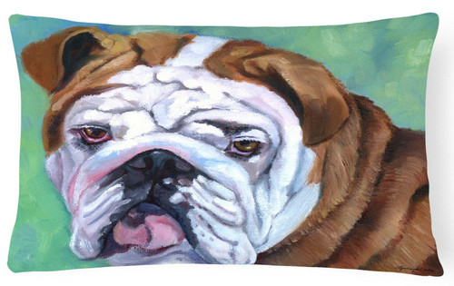Bulldog Throw Pillow