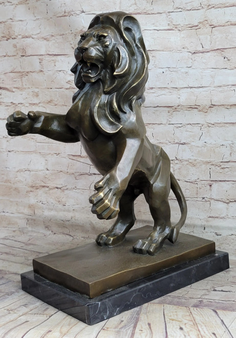Bronze Lion Sculpture