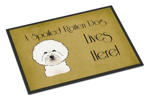 Spoiled Bichon Doormat