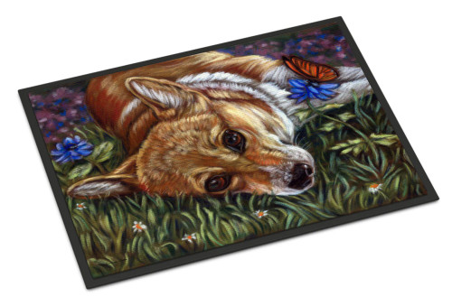 Corgi Doormat/Butterfly Doormat