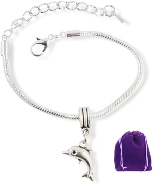 Silver Dolphin Bracelet