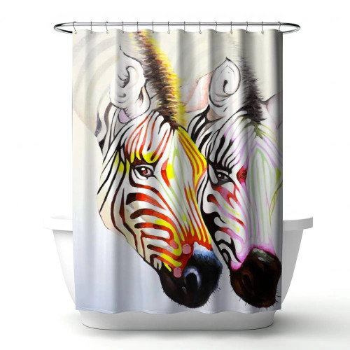 Zebra Shower Curtain