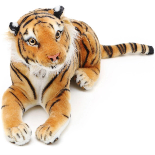 Orange Tiger Plush Toy