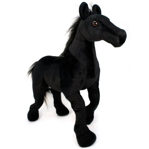 Black Horse Plush Toy