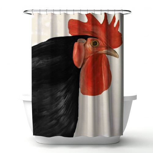 Rooster Shower Curtain