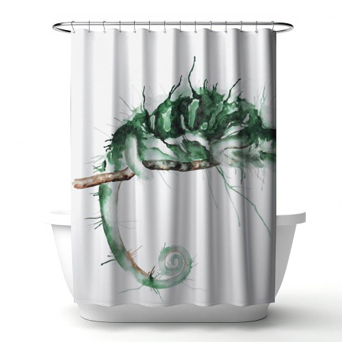 Chameleon Shower Curtain