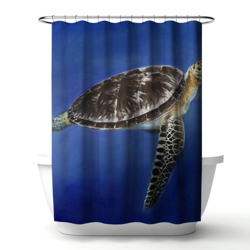 Sea Turtle Shower Curtain