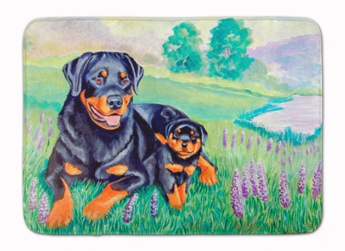 Rottweiler Dog Area Rug
