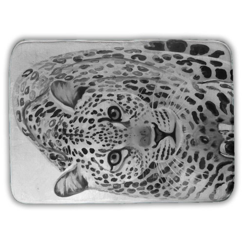 Leopard Bathroom Rug