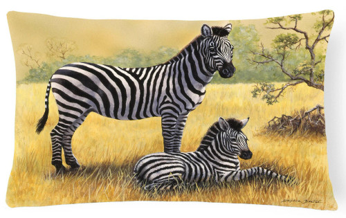 Zebra Throw Pillow 