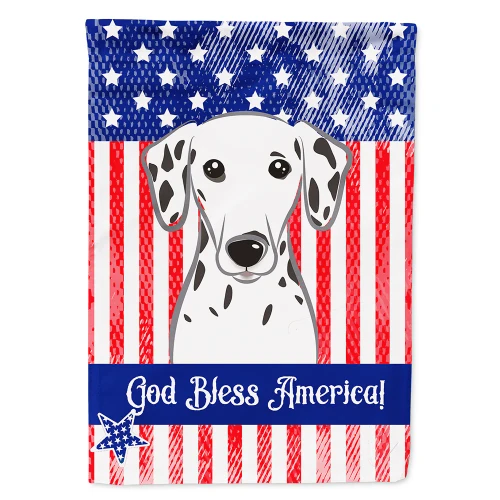Patriotic Dalmatian Flag