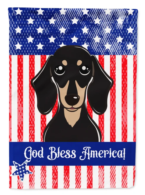 Patriotic Dachshund Flag
