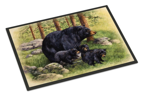 Black Bear Doormat
