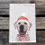 Yellow Lab Christmas Kitchen Towel