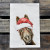 Donkey Christmas Kitchen Towel