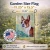 Brindle Boston Terrier Garden Flag