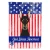 Patriotic Doberman Flag