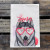 Husky Valentine Kitchen Towel
